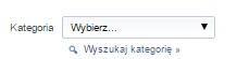 Kategorie ogłoszenia